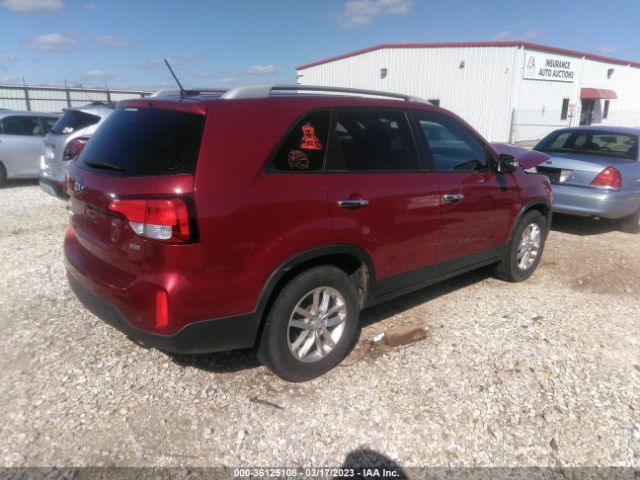 5XYKT3A62FG575885 KIA SORENTO LX