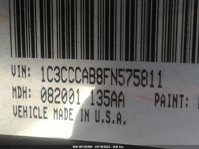 1C3CCCAB8FN575811 Chrysler 200 Limited