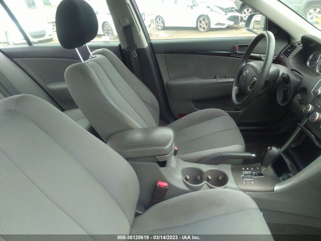 2009 HYUNDAI SONATA GLS VIN: 5NPET46C29H564982