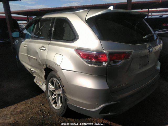 Toyota Highlander Limited 2015 5TDYKRFH1FS100225 Image 4