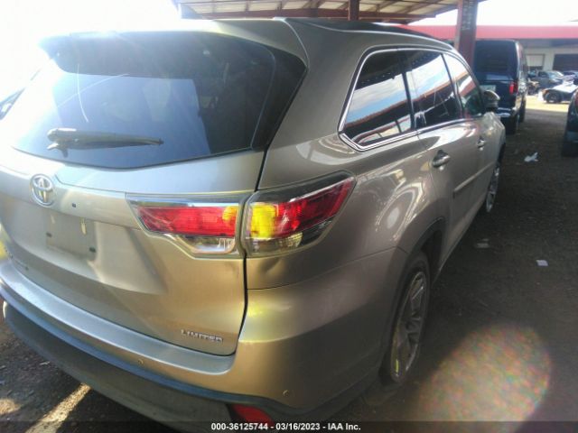 Toyota Highlander Limited 2015 5TDYKRFH1FS100225 Image 5
