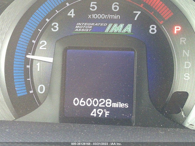 2010 HONDA INSIGHT EX VIN: JHMZE2H72AS026948
