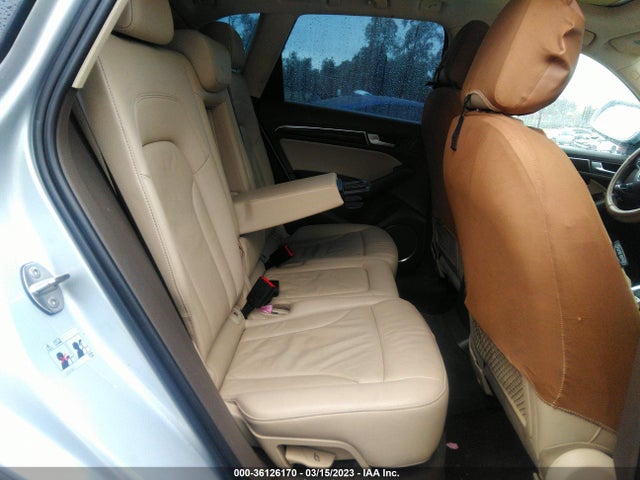 2013 AUDI Q5 PREMIUM PLUS VIN: WA1LFAFP5DA012533