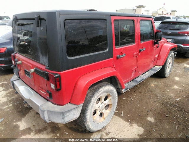 2013 JEEP WRANGLER UNLIMITED SAHARA VIN: 1C4BJWEG5DL685390