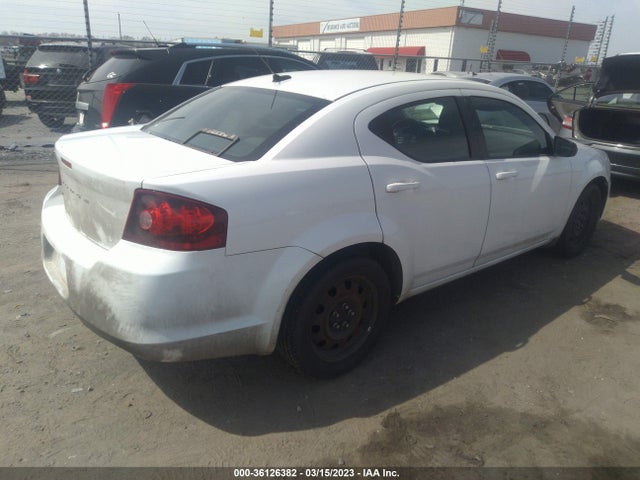 2013 DODGE AVENGER SE VIN: 1C3CDZAB0DN544226