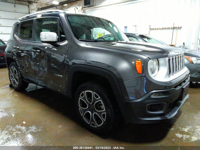 2016 JEEP RENEGADE LIMITED VIN: ZACCJBDT7GPE29425