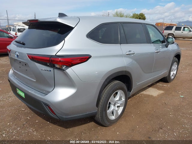 2023 TOYOTA HIGHLANDER HYBRID LE VIN: 5TDZARAHXPS519545