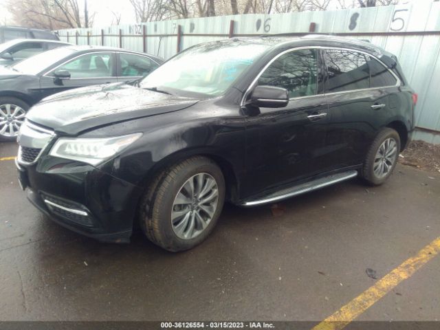 5FRYD4H42EB027763 Acura Mdx Tech Pkg