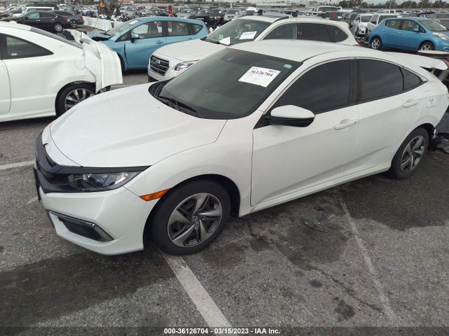 Honda Civic Sedan Lx 2019 2HGFC2F66KH581478 Image 2