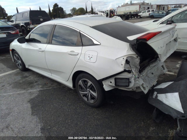 Honda Civic Sedan Lx 2019 2HGFC2F66KH581478 Image 3