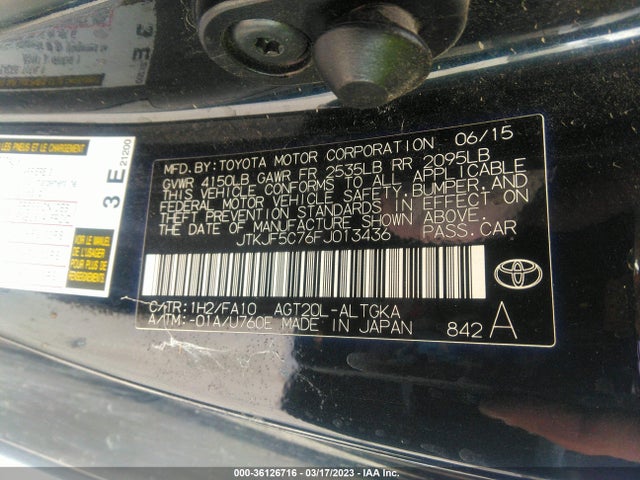 Scion TC 2015 JTKJF5C76FJ013436 Image 9