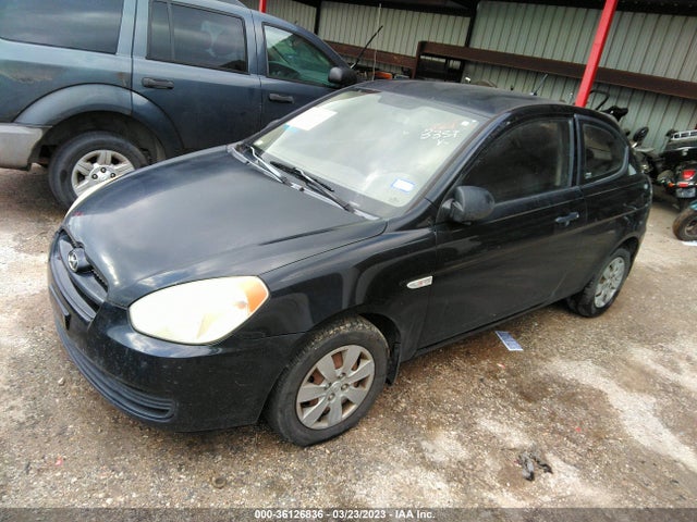 2008 HYUNDAI ACCENT GS VIN: KMHCM36C08U063359