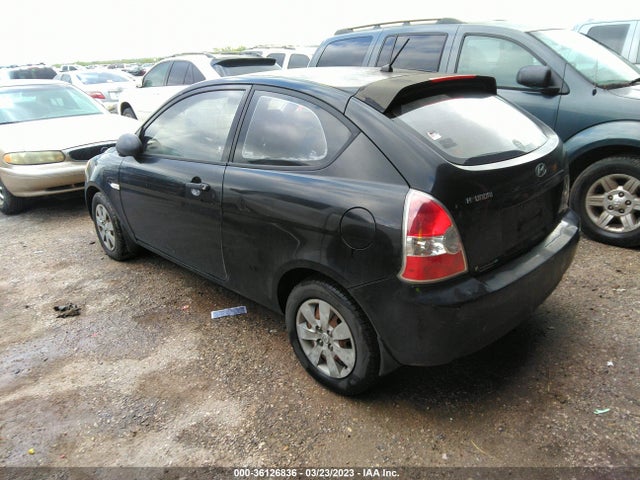 2008 HYUNDAI ACCENT GS VIN: KMHCM36C08U063359