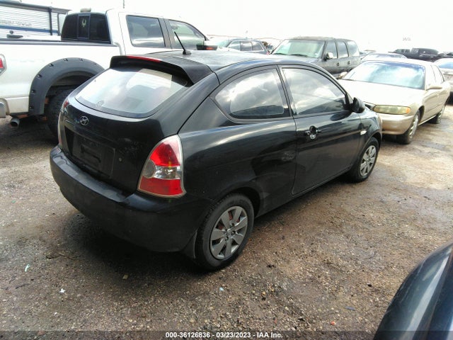 2008 HYUNDAI ACCENT GS VIN: KMHCM36C08U063359