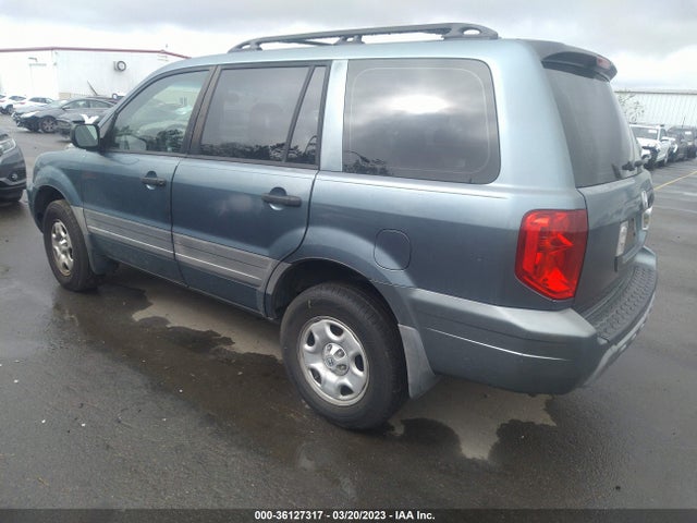2005 HONDA PILOT LX VIN: 2HKYF18145H567553