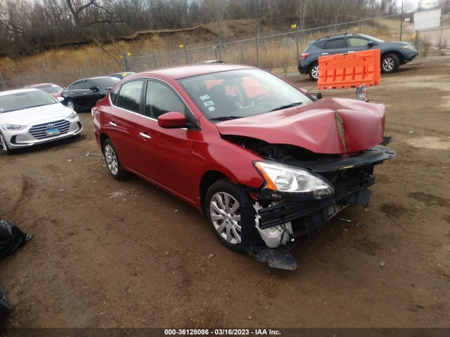 Nissan SENTRA S 2014 3N1AB7APXEL680571 main image