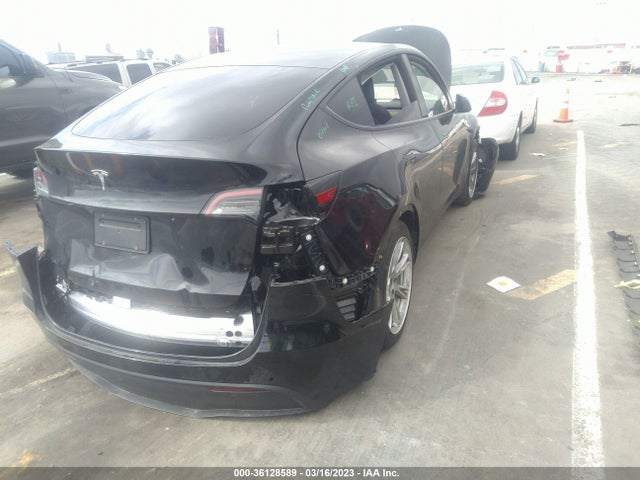 2021 TESLA MODEL Y STANDARD RANGE VIN: 5YJYGDED7MF107152