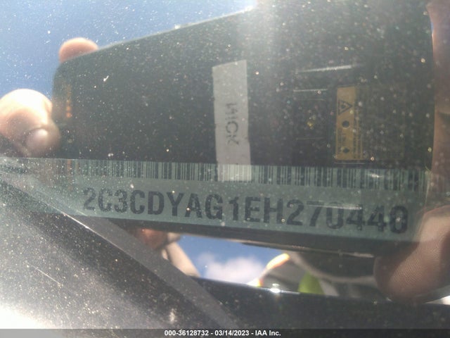 Dodge Challenger Sxt 2014 2C3CDYAG1EH270440 Image 9