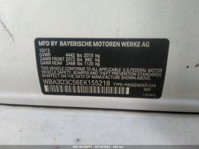 WBA3D3C56EK155218 BMW 3 Series 328d