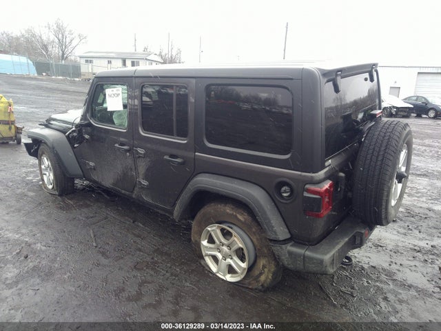 2022 JEEP WRANGLER UNLIMITED SPORT S VIN: 1C4HJXDN4NW124114