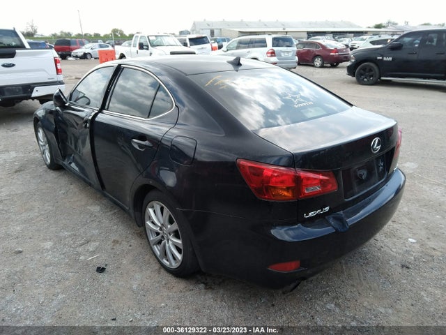 2007 LEXUS IS 250 VIN: JTHBK262072049526