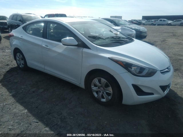 2016 HYUNDAI ELANTRA SE VIN: 5NPDH4AE5GH763463