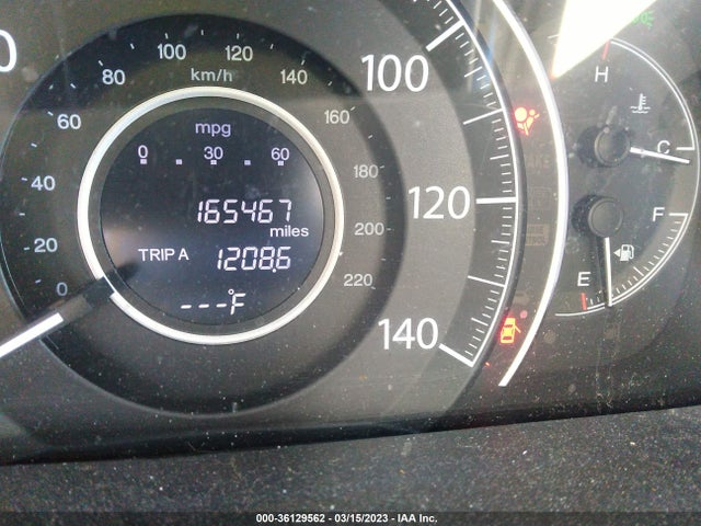 2013 HONDA CR-V EX-L VIN: 5J6RM3H72DL017427