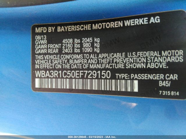WBA3R1C50EF729150 BMW 4 Series 435i