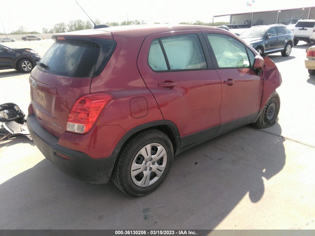 Chevrolet TRAX LS 2015 KL7CJKSB9FB192856 Image 4