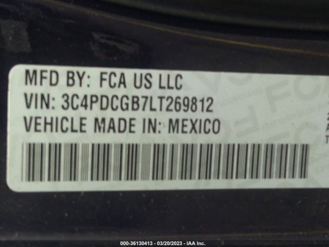 3C4PDCGB7LT269812 Dodge Journey Crossroad