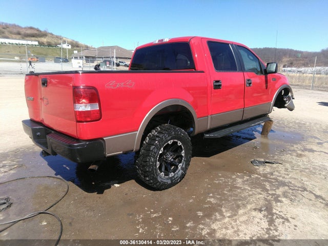 2005 FORD F-150 LARIAT VIN: 1FTPW14555KD37347