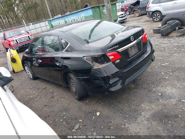 2016 NISSAN SENTRA S VIN: 3N1AB7APXGY257446