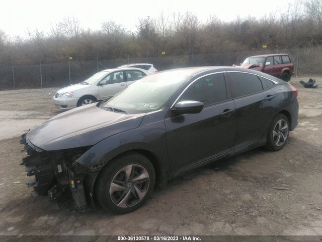 Honda Civic Sedan Lx 2019 2HGFC2F6XKH555899 Image 2