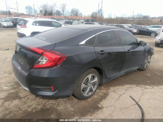 Honda Civic Sedan Lx 2019 2HGFC2F6XKH555899 Image 4