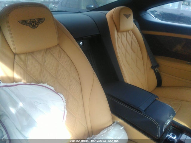 2012 BENTLEY CONTINENTAL GT VIN: SCBFR7ZA4CC074452