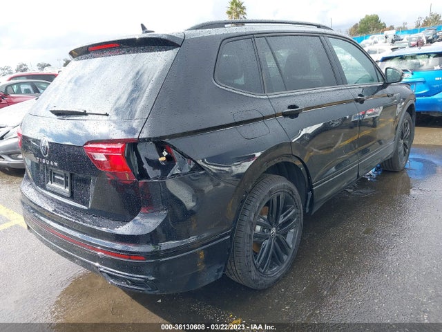 3VVCB7AX3NM162920 Volkswagen Tiguan Se R-line Black