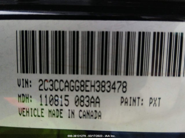 2C3CCAGG8EH383478 Chrysler 300 300s