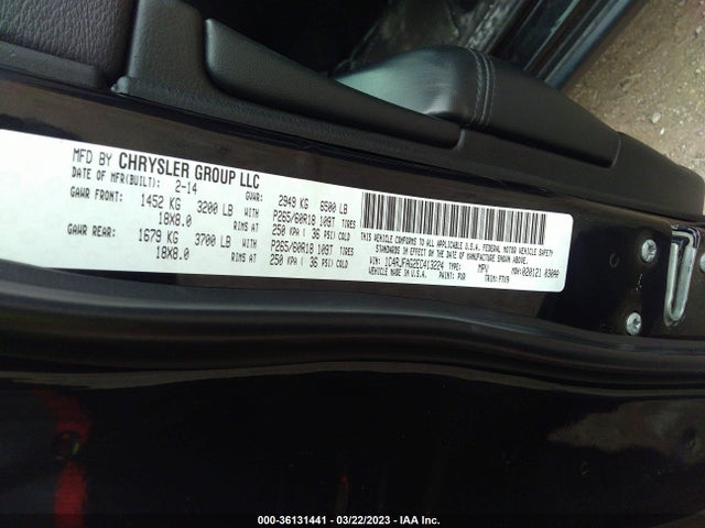 Jeep Grand Cherokee Laredo 2014 1C4RJFAG2EC413224 Image 10