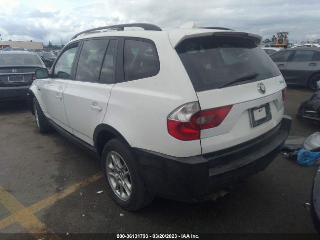 WBXPA73404WB23535 BMW X3 2.5I