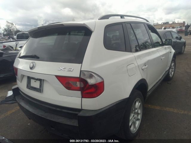 WBXPA73404WB23535 BMW X3 2.5I