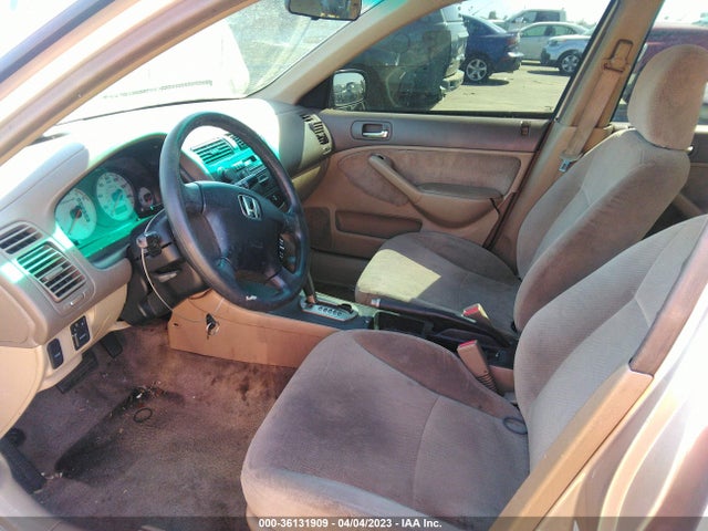 2002 HONDA CIVIC LX VIN: 1HGES16532L037829