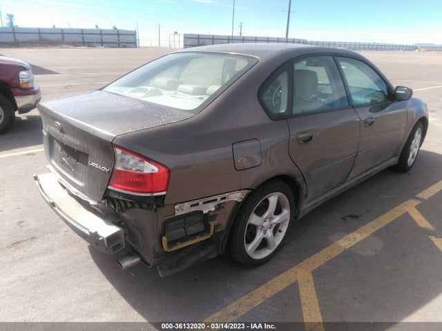 2008 SUBARU LEGACY LTD VIN: 4S3BL626887201216