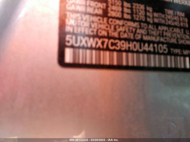 5UXWX7C39H0U44105 BMW X3 Xdrive35i