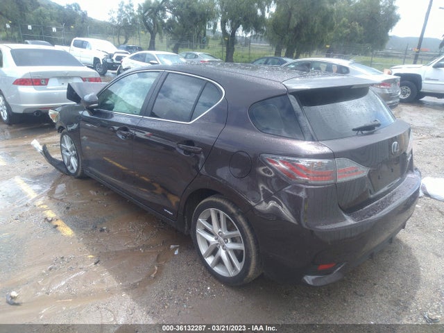 JTHKD5BH7F2247413 Lexus Ct 200h Hybrid