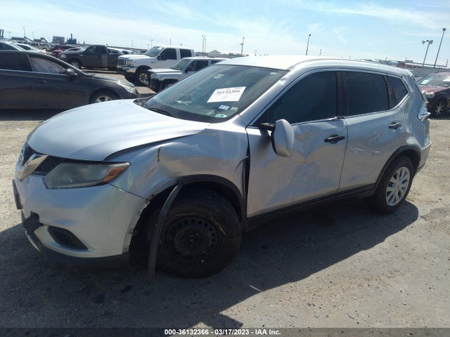 2016 NISSAN ROGUE S VIN: KNMAT2MV4GP633356