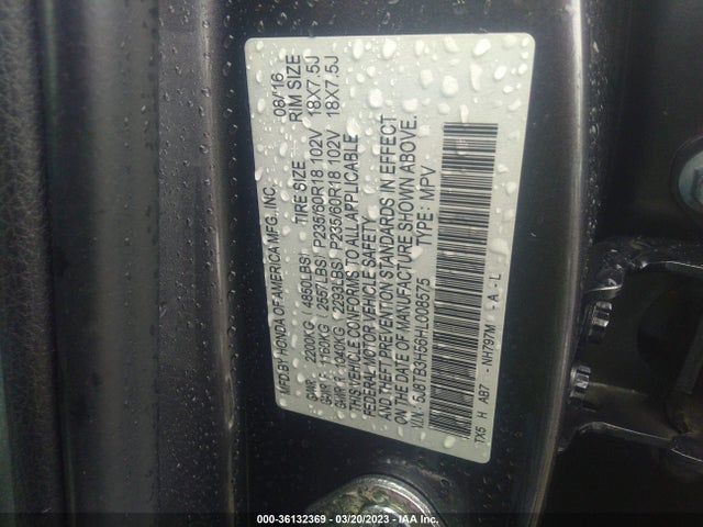 Acura Rdx W 2017 5J8TB3H56HL008575 Image 9