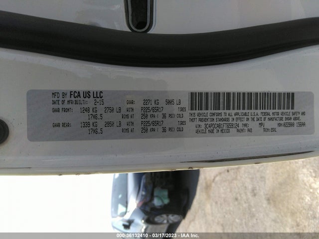 Dodge Journey American Value Pkg 2015 3C4PDCAB1FT659124 Image 11