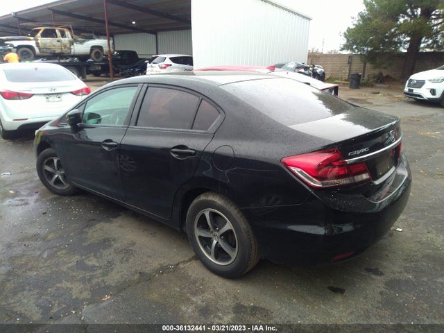 2015 HONDA CIVIC SEDAN SE VIN: 19XFB2F77FE255314