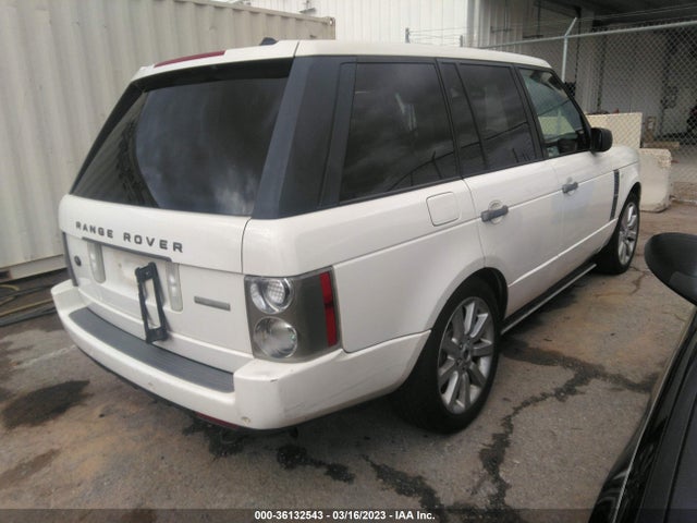 2008 LAND ROVER RANGE ROVER SC VIN: SALMF13438A290205