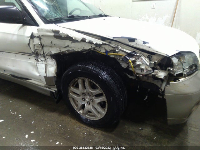 2001 SUBARU LEGACY WAGON OUTBACK EQUIP VIN: 4S3BH675816678001